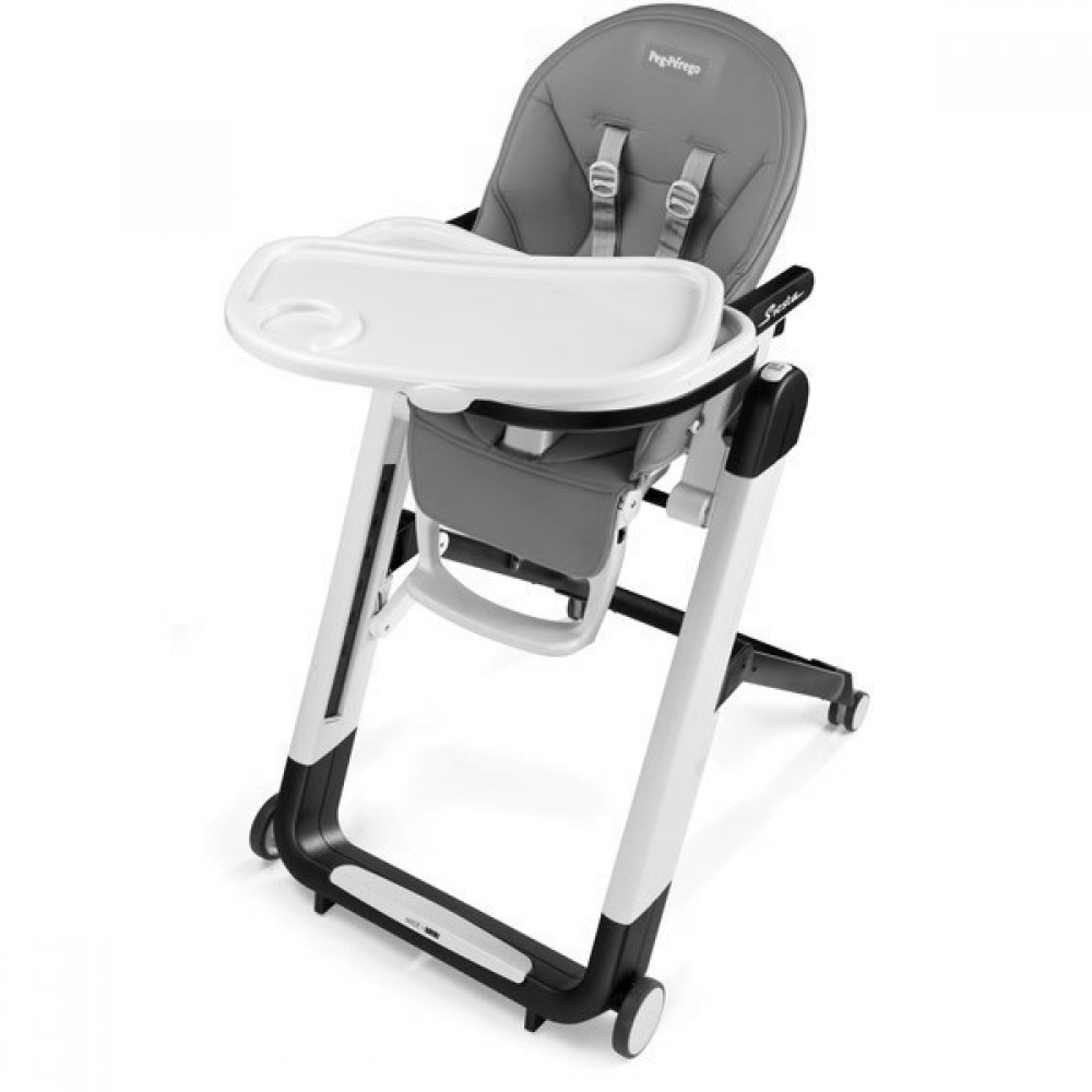 Peg Perego Siesta Follow Me Highchair, Ice - IH0300GB00BL73